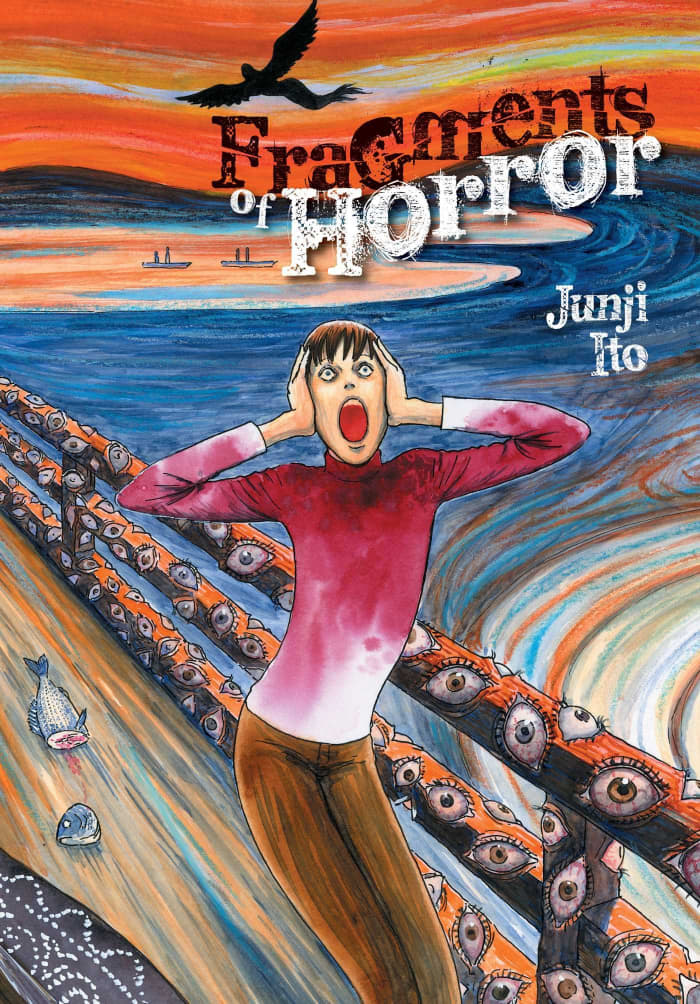 Also noteworthy is the cover in matte tone reminiscent of the famous painting by Edvard Munch, "The Scream" and that already gives us a prelude to the type of stories that we will find.