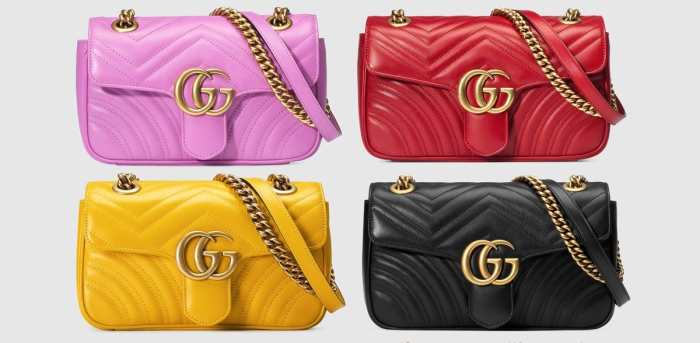 The Gucci Marmont bag!