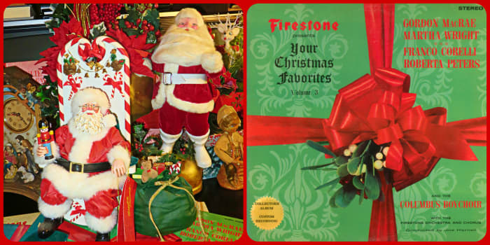 Firestone Presents Your Favorite Christmas Music Volume Three, Possible Dreams Department Store Santa and Harold Gale Santa.