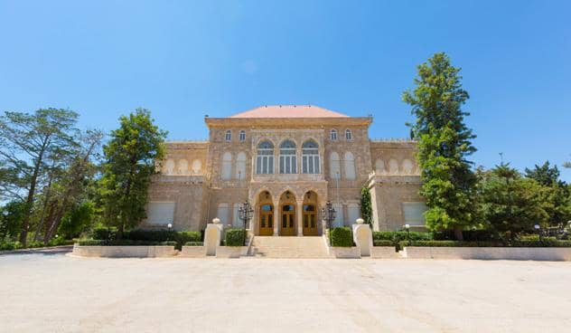 King Abdullah has nine sumptuous palaces at his disposal in Jordan, such as Raghadan Palace (above); the annual cost of looking after them is about $35 million.