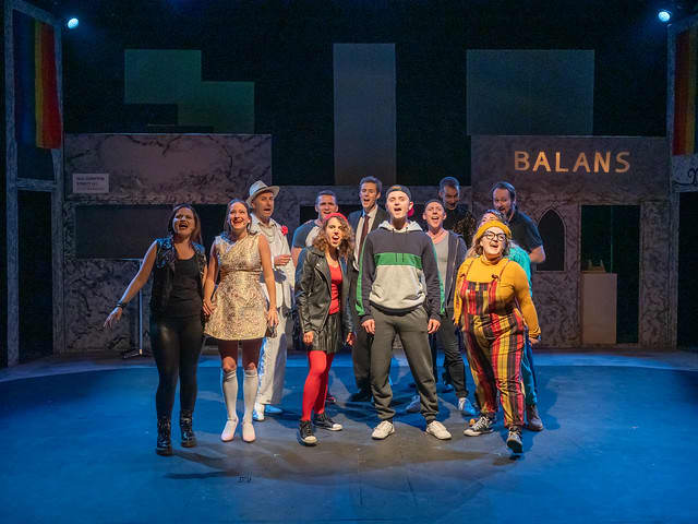 Dress rehearsal for Soho Cinders