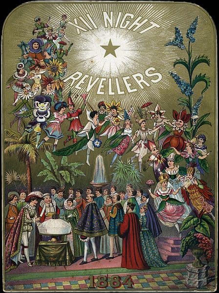 Invitation in New Orleans used in 1884.