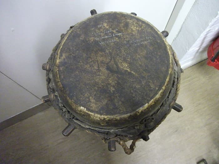 We often see the Little Drummer Boy with a Revolutionary War or Civil War type drum, but the one in this image is more like that of of the time and place of the Advent. Similar drums come form ancient China as well.