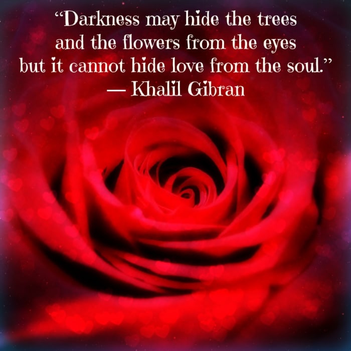 Effects: Orton, Frost, Yester-color. Themes: Sweethearts, Bokeh Hearts. Text: Emily's Candy. Frame: Film Edge. The quote is by a wonderful Lebanese writer Khalil Gibran.