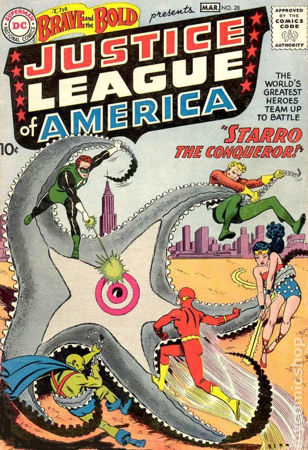  Brave and the Bold #28 - 1. Auftritt der Justice League of America