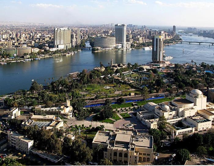 Cairo - All political and cultural problems of the Arab world are solved in Cairo. Nile, the world's longest river run through the city. Image Credit: Wikipedia Commons.