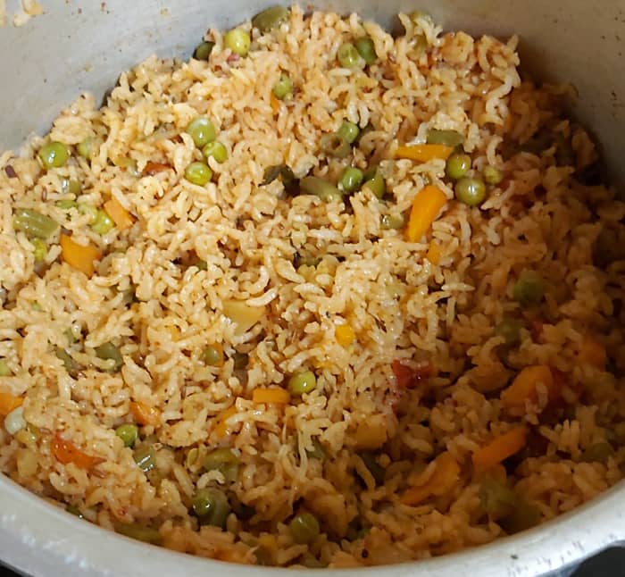 Spicy Masala Rice In Cooker Recipe Hubpages 4637