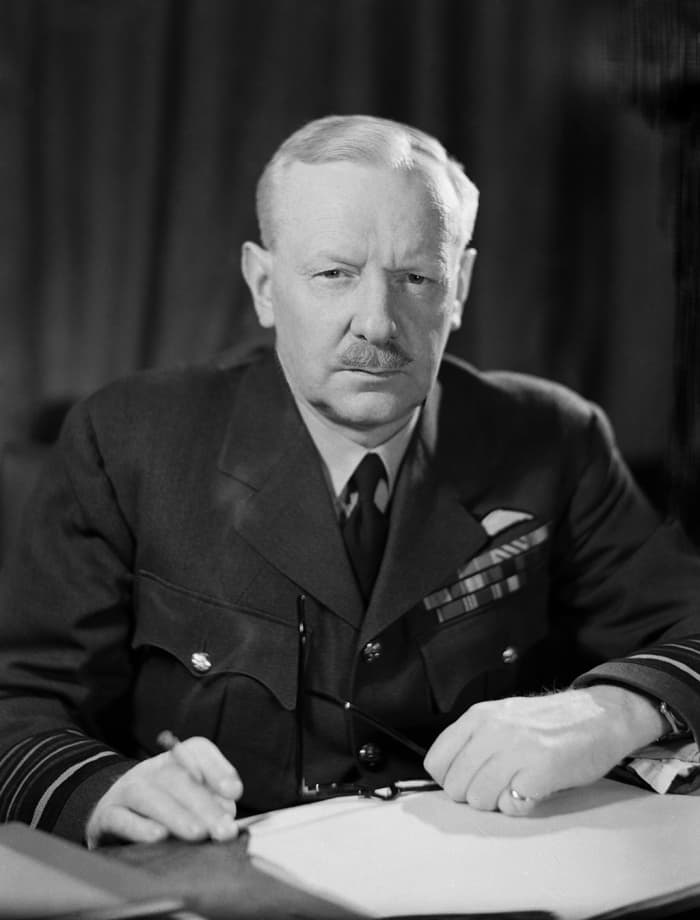 This article provides historical and biographical information about Sir Arthur Harris, Marshal of the Royal Air Force and pioneer of the concept of ‘Total War.’