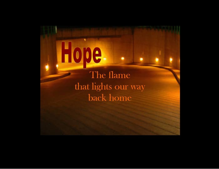 Hope is one of the most powerful mindsets we can adopt. It gives us a reason to keep going in spite of the difficulty we face.
