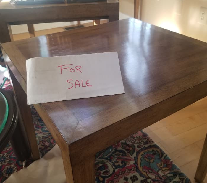 You may be pleasantly surprised when you sell your furniture online, in a consignment shop or another way.