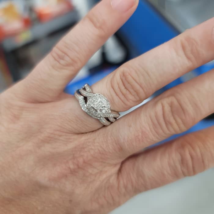 It’s funny what you will always remember. I didn’t get a ring that didn’t turn my finger green as my promise ring until I stopped throwing it. I even had bought him one already, he wouldn’t but me one until he knew I wasn’t going to leave. I was his.
