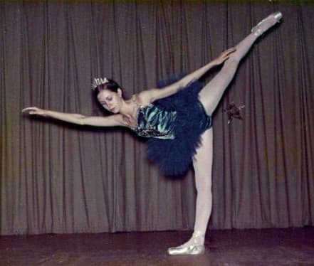 Unfortunately, this photo, taken by a professional photographer, has become faded and discolored over the years.
