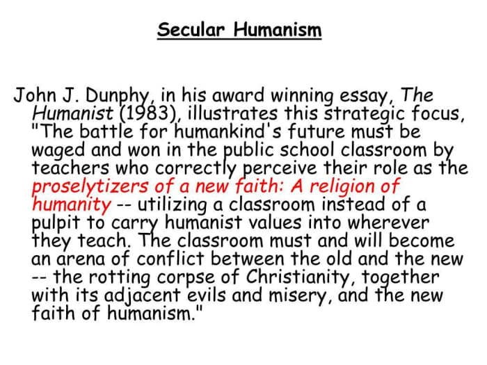 The Religion of Secular Humanism - HubPages