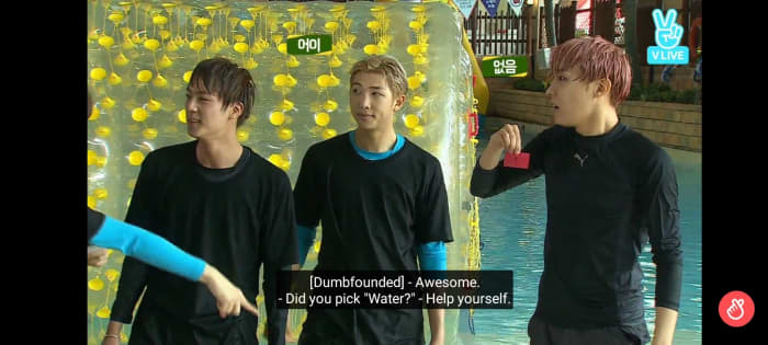 Date: March 7, 2017 Duration: 22:05 Setting: Onemount Water Park, in Ilsan, Goyang City, Namjoon's hometown