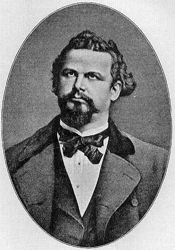 King Ludwig II of Bavaria in 1882. Little did he realise that four years later he would die in suspicious circumstances.