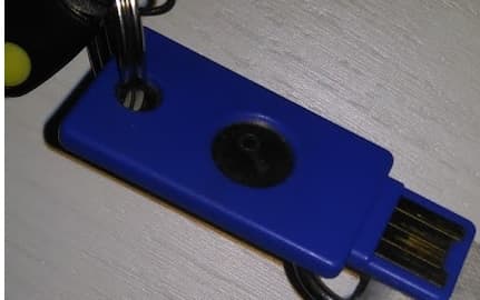 The USB token, an alternative way to authorize access to an account protected by multi-factor authentication