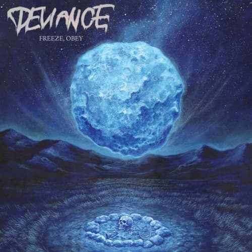On the cover for this album is huge block of ice. It looks like this ball of ice is about to fall to the Earth and cause massive damage to the planet and to the life on it.