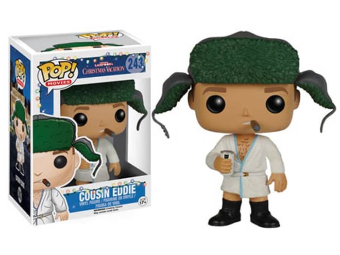 Eddie from Lampoon's Christmas Vacation is ready to be wrapped and found under your tree.