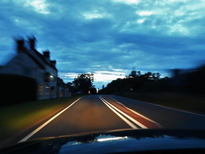 By the time we reached The Stag Inn at Red Hill, the vehicle was driving aggressively behind my car.