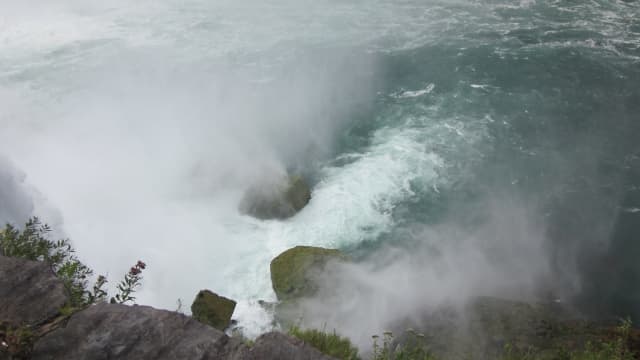 Impatience creates turbulence in our lives. Cultivating more patience is a virtue which can bring inner peace. Niagara Falls, New York.