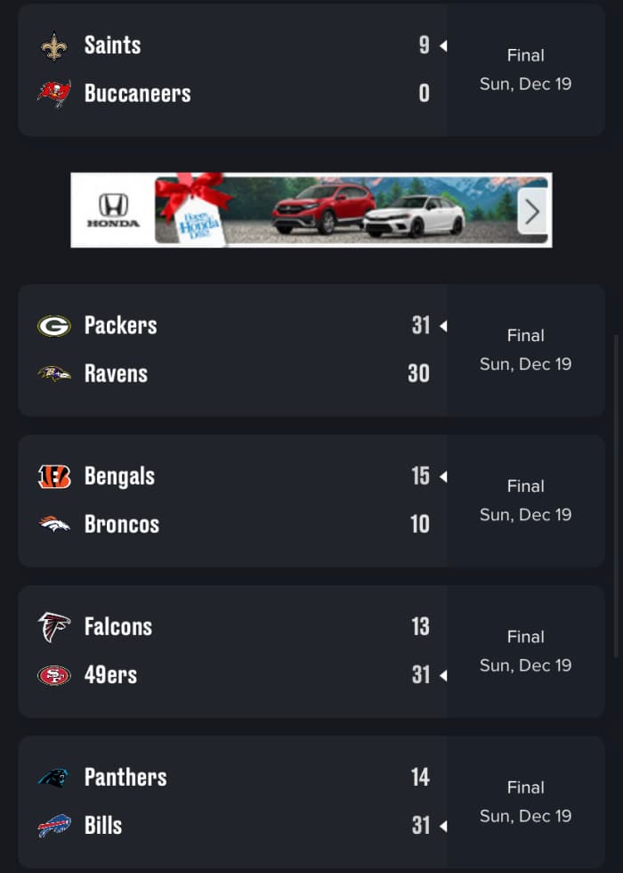NFL Week 15 Reaction HubPages