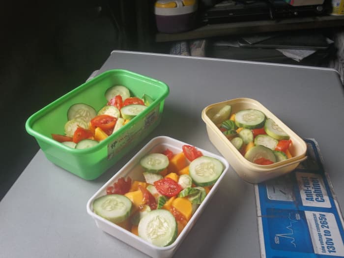 Sprinkle your fruit salads with a little mixed herb and spices for a kick