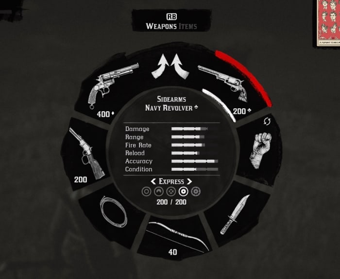 See the "condition" meter? That is not the worse it can be, but it's still not good for weapon performance. Gun Oil is a great thing to have.