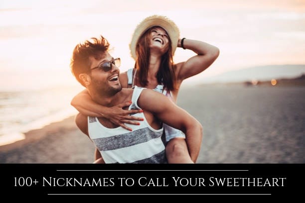 When you're in love with someone, it's fun to call them something you find enjoyable, like a cutesy panda or an endearing pebble. You can also take the safe route and go with something classic: honey, sweetie, sugar.