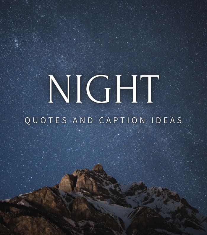 Night Quotes and Caption Ideas