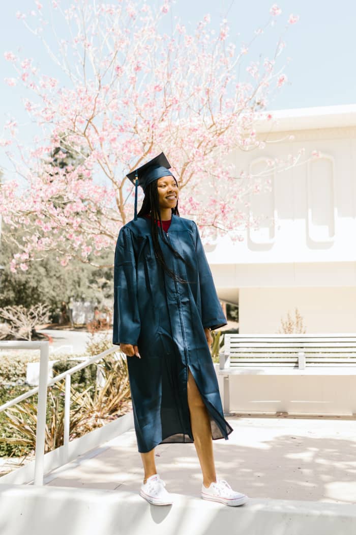 What to Wear Under a Graduation Gown - Bellatory