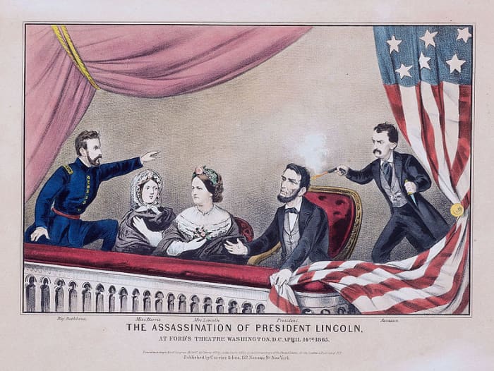 Sadly and unfortunately, Lincoln's bodyguard John Fredrick Parker was not at his post when Lincoln was assassinated. He was at the saloon across the street.