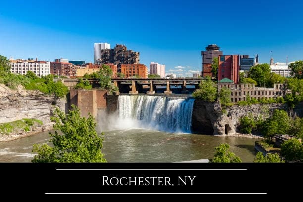 Rochester is a beautiful city with a vibrant nightlife. There are several universities, so you can expect to run into people and have lively and intelligent conversations.