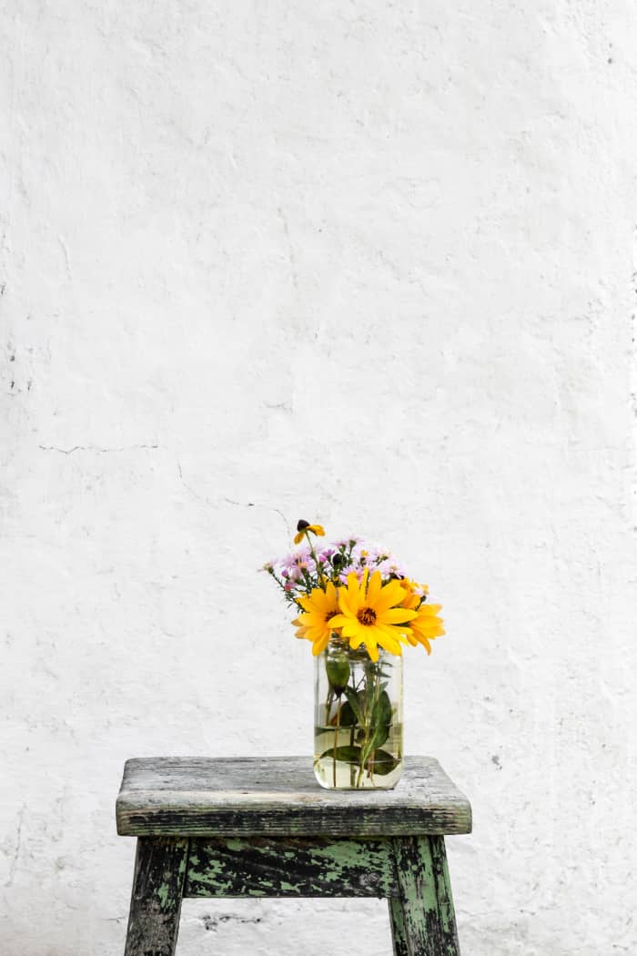 When in doubt, add a vase of yellow flowers. Pops of yellow will help establish your home as a Hufflepuff space.