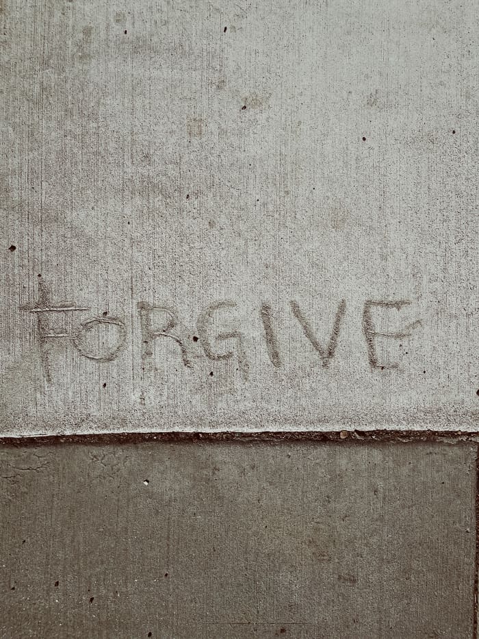 Give yourself the time and the permission to heal and then forgive.