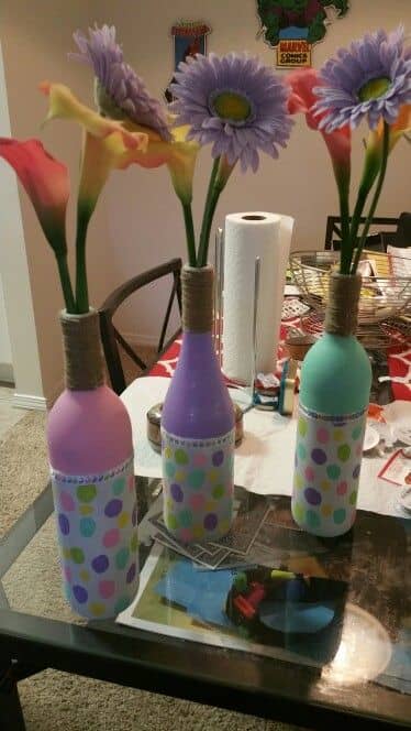 75+ Adorable Easter Wine Bottle Crafts for an Egg-Cellent Spring ...