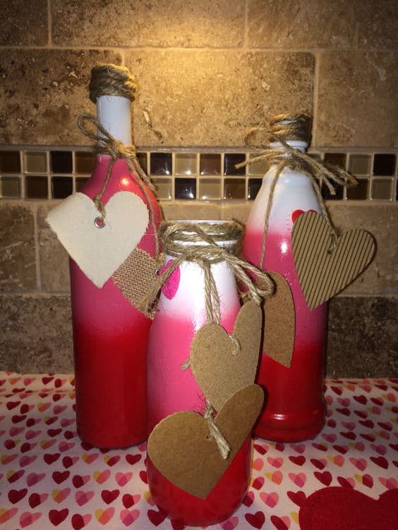 50 Super Cute Valentines Wine Bottle Crafts That Everyone Will Love Hubpages
