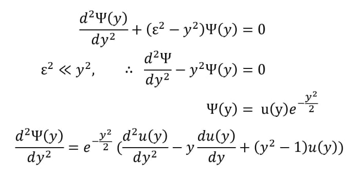 Solution of Schrödinger Equation for Simple Harmonic Oscillator - Owlcation