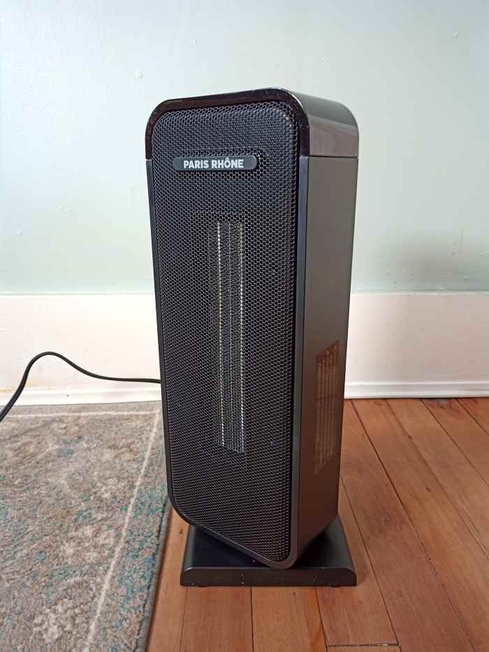 Review of the Paris Rhone 1500W Electric Heater Dengarden
