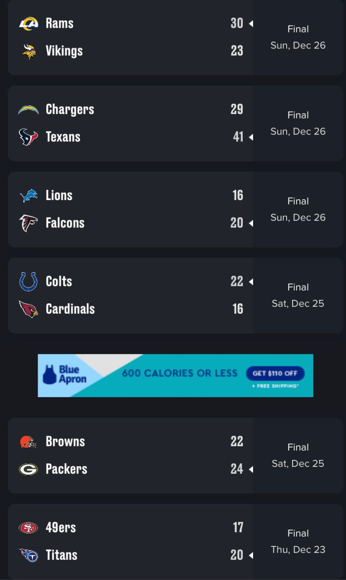 NFL Week 16 Reaction - HubPages