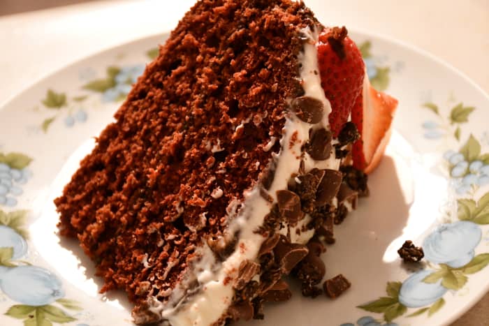 Red Velvet Pudding Poke Cake Recipe - Delishably