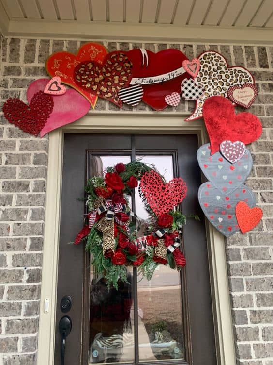 65 Romantic Valentines Day Porch Decor Ideas To Welcome Love To Your