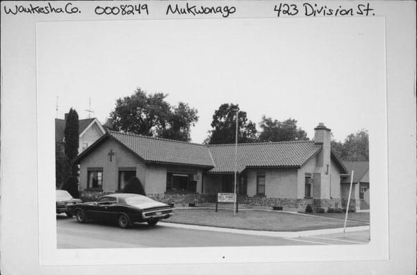 St. James School in Mukwonago, Wisconsin Picture was taken possibly in the 1970s.