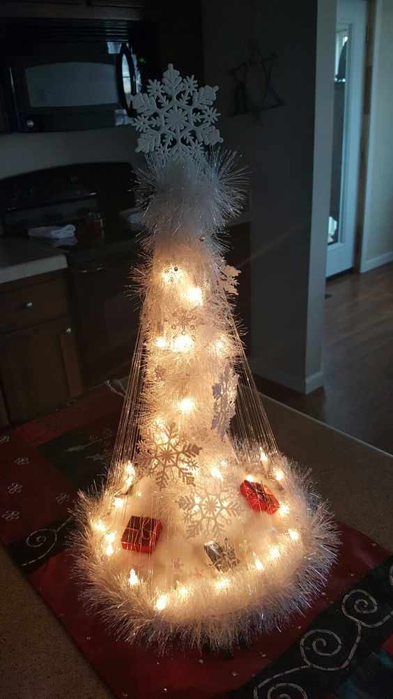 Fishing Line Christmas Tree Ideas Holidappy