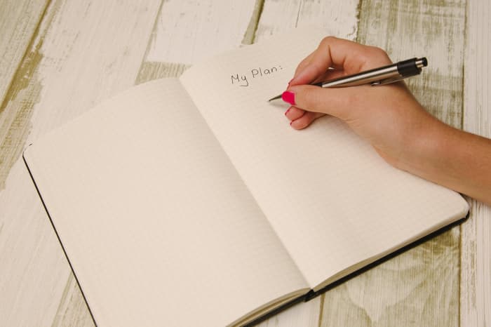 Make a plan. Write down your goals and calculate how much money you need to save monthly to achieve them.