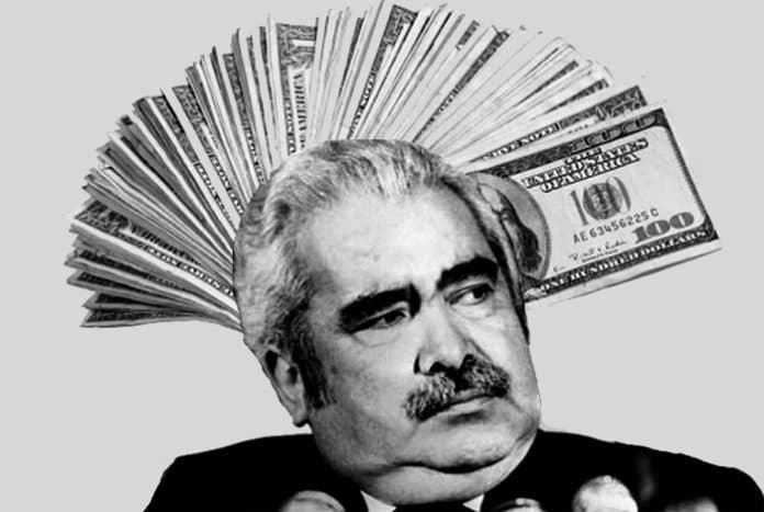 Luis Herrera Campins devalued the Bolivar and set different exchange rates for the population. The rich could buy dollars at a lower price than the poor