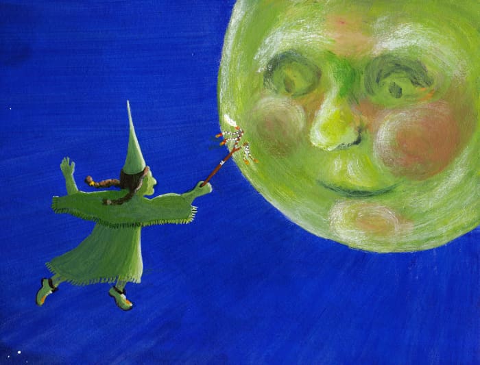 Children's Stories: I Little Green Witch of the Prairie - HubPages