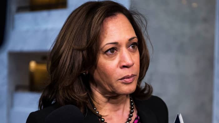 Kamala Harris, the current Vice President won't be on the 2024 ballot. She has minimal voter support and she's distant from the Democrat Party.