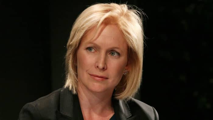 Kirsten Gillibrand, Democratic Senator from New York, could be a potential running mate for Hillary Clinton in 2024.