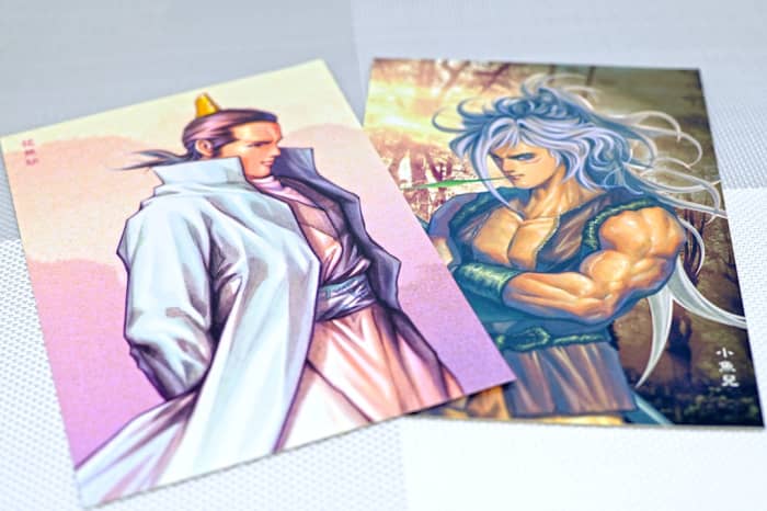 Action comic illustration of Hua Wuque and Xiao Yuer, the protagonists of The Handsome Siblings (绝代双骄). Can you tell who is who?