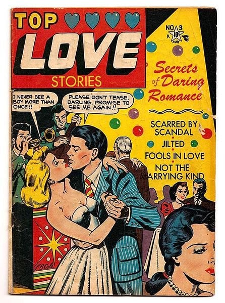 Great as collectibles well-suited for framing, these love stories were popular back when comic books were only 10 cents each!